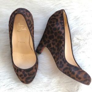 Christian Louboutin heeled wedge